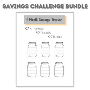 Mini Savings Challenge Bundle