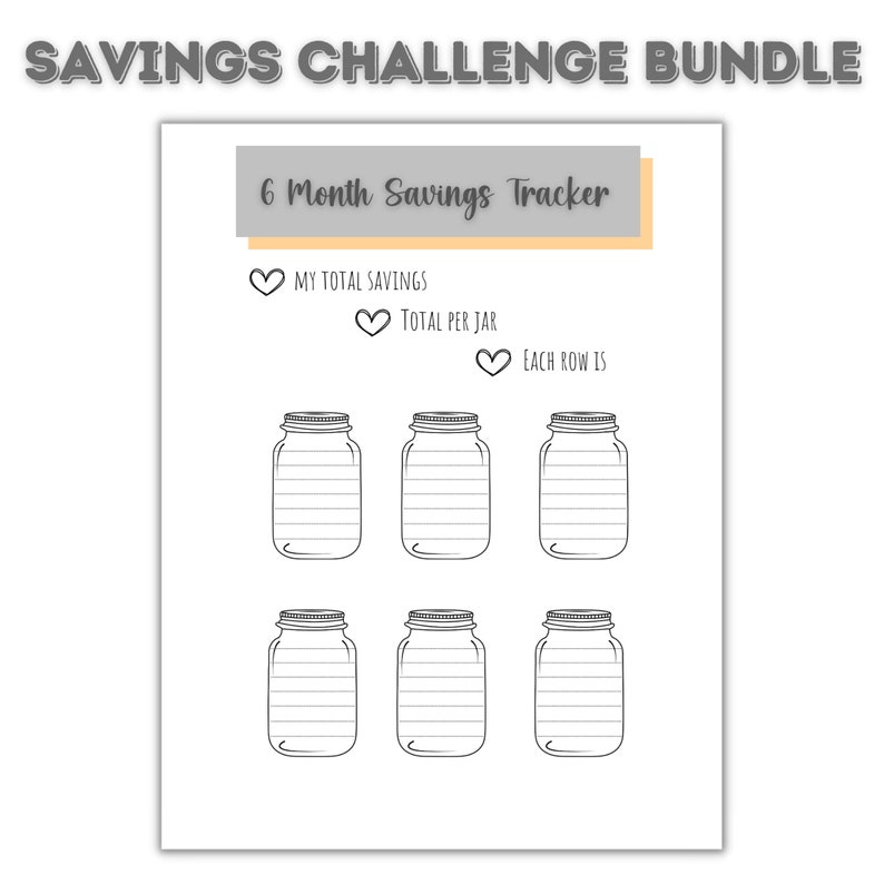 Mini Savings Challenge Bundle