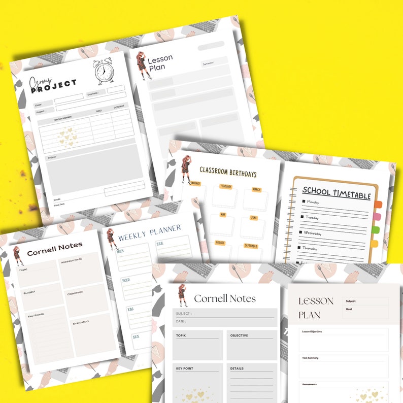 Best College Planner Printable Printable Academic Planner Assignment