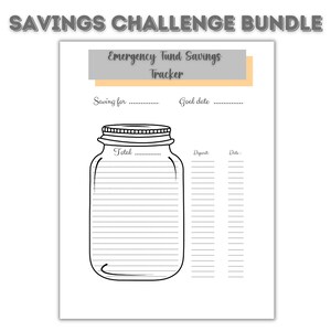 Mini Savings Challenge Bundle