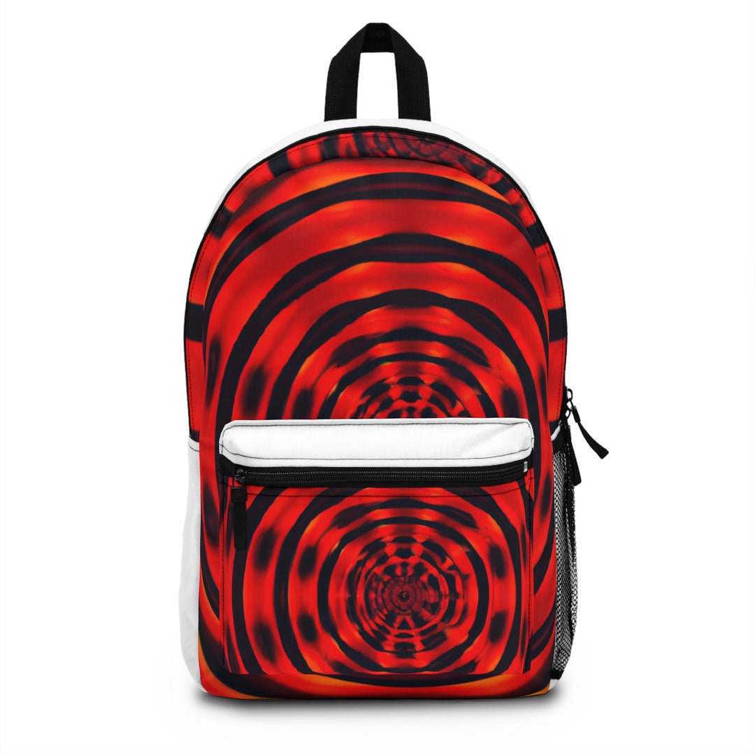 Vivid Psychedelic Vision Book Bag Etsy
