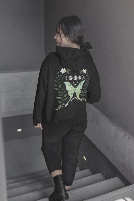 Goth lunar sale hoodie