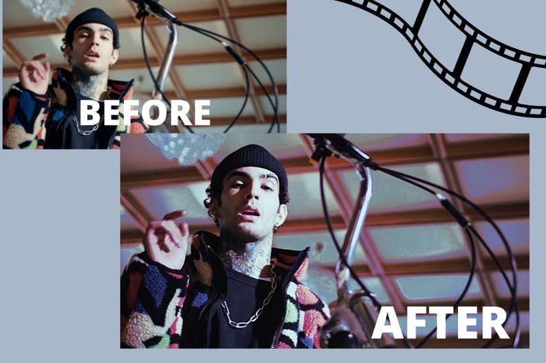 Cinematic Video LUT Pack 20 Premiere Pro Preset Music Video LUT