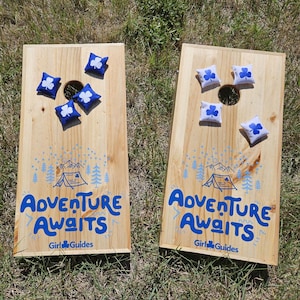 Mini Cornhole Lawn Game, Wooden Yard Game, Outdoor Wedding Lawn Game, All Ages, Backyard Game, Target, Bullseye, Bean Bag Toss, corn hole