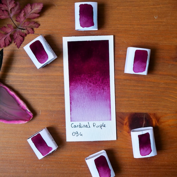 Aquarelle Artisanale Cardinal Purple