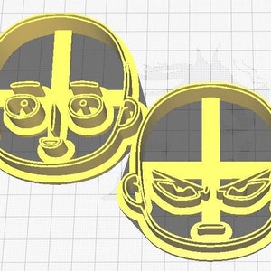 Punch Once Man Anime Cookie Cutter Odcisk Pliki STL