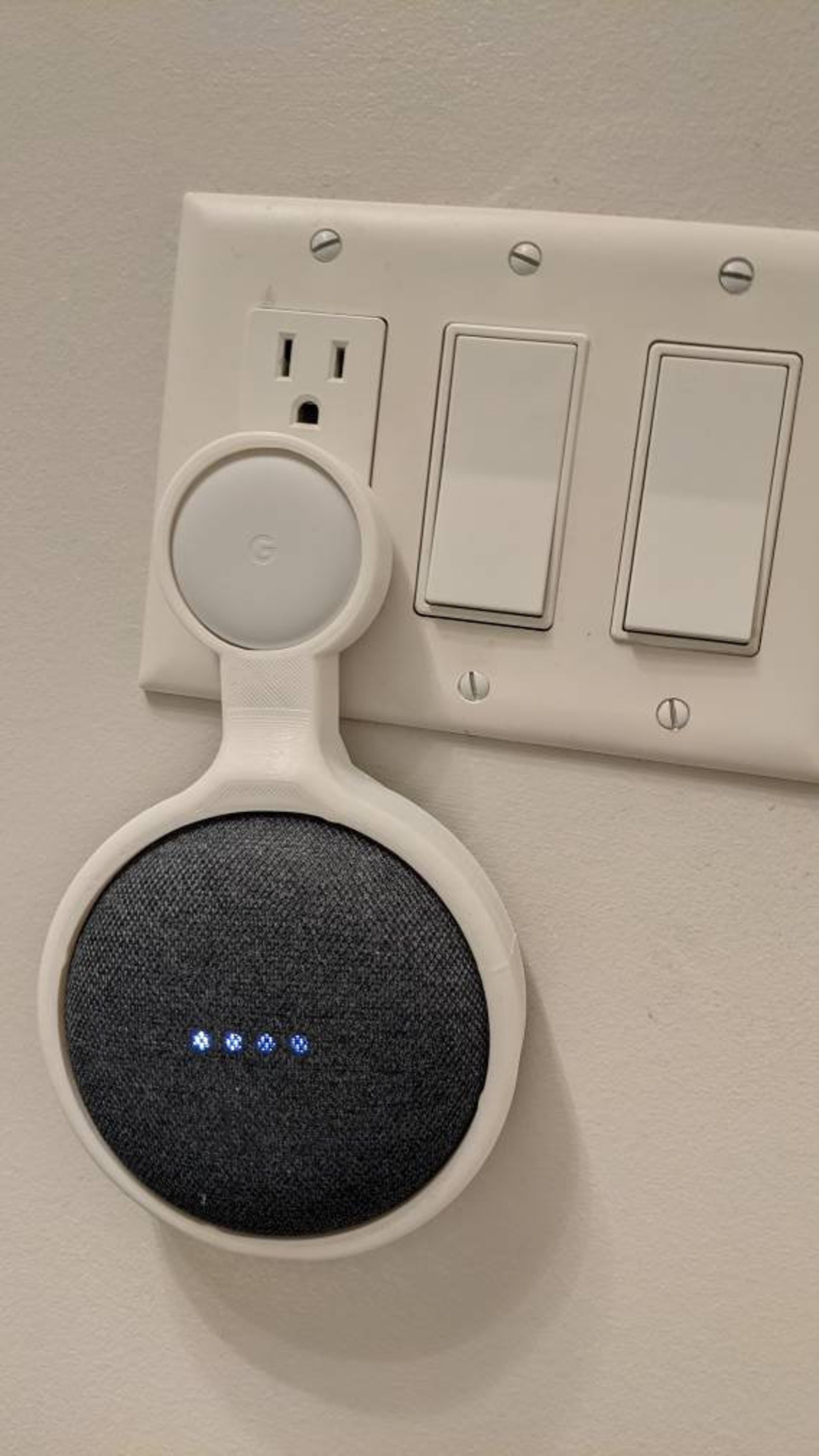 Google Home Mini Outlet Mount Made in Canada Etsy Canada