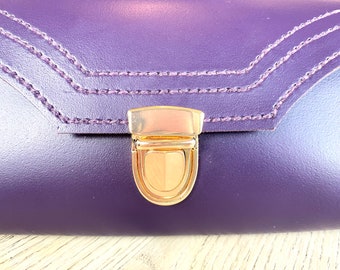 Purple Clutch Bag