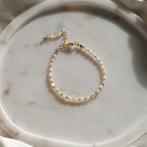 Pearl Bracelet, Dainty Bracelet, Handmade Bracelet, Friendship Bracelet