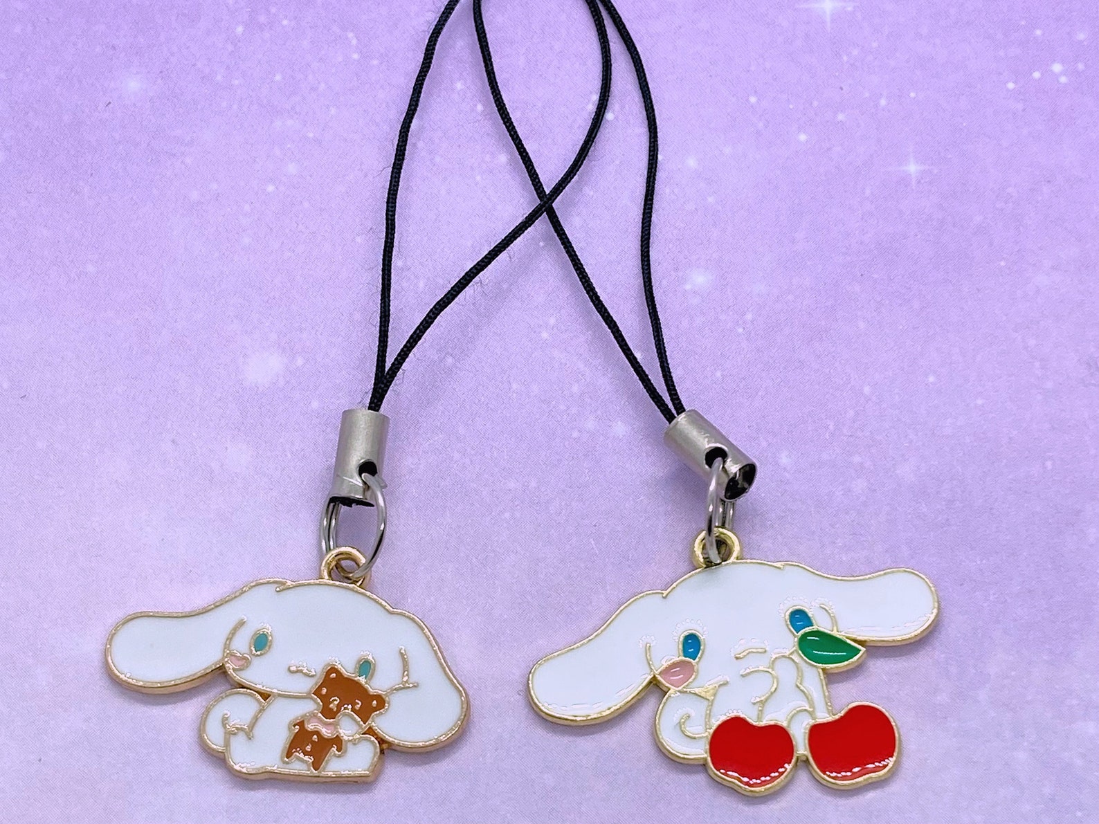 Cinnamoroll Phone Charm & Dust Plug Cute Kawaii Etsy