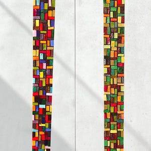 CUADROS (a elegir) 50 x 6 cm MOSAICO GEOMÉTRICO rectangular (se vende por separado)