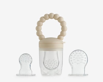 Silicone Fruit Feeder/Baby Weaning Essential/BLW/Food Pacifier/Teether/Neutral Dummy/Mesh Feeder/Essential Weaning Product