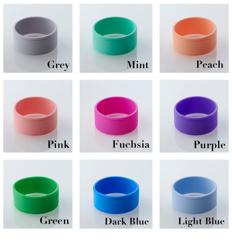Personalised Bottle Band / Silicone Name Bands for Bottles / Etsy UK