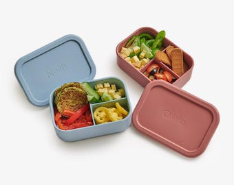 Personalized Silicone Bento Box: Eco-Friendly Kids Lunch Container