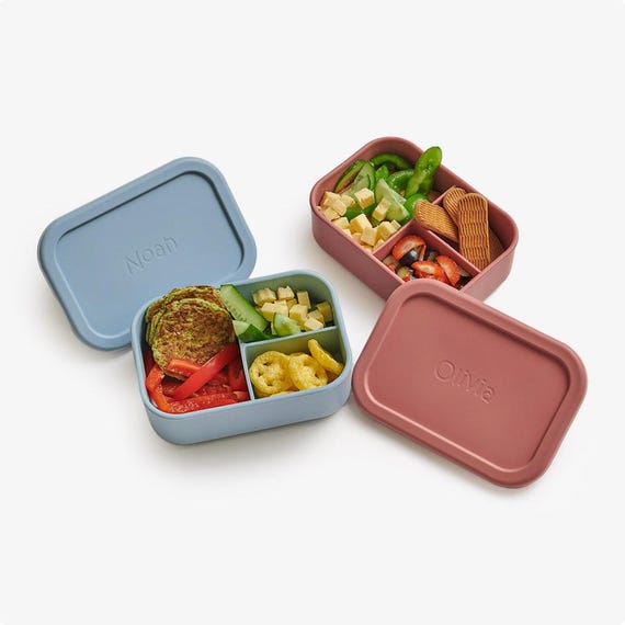 Personalized Silicone Bento Box: Eco-Friendly Kids Lunch Container