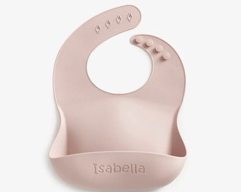 Gepersonaliseerde babyslabbetjes/siliconenvoedingsslabbetjes/BPA-vrije babyslabbetjes/wasbare siliconen slabbetjes/baby led spenen/goedkope peuter cadeau/baby speenslab