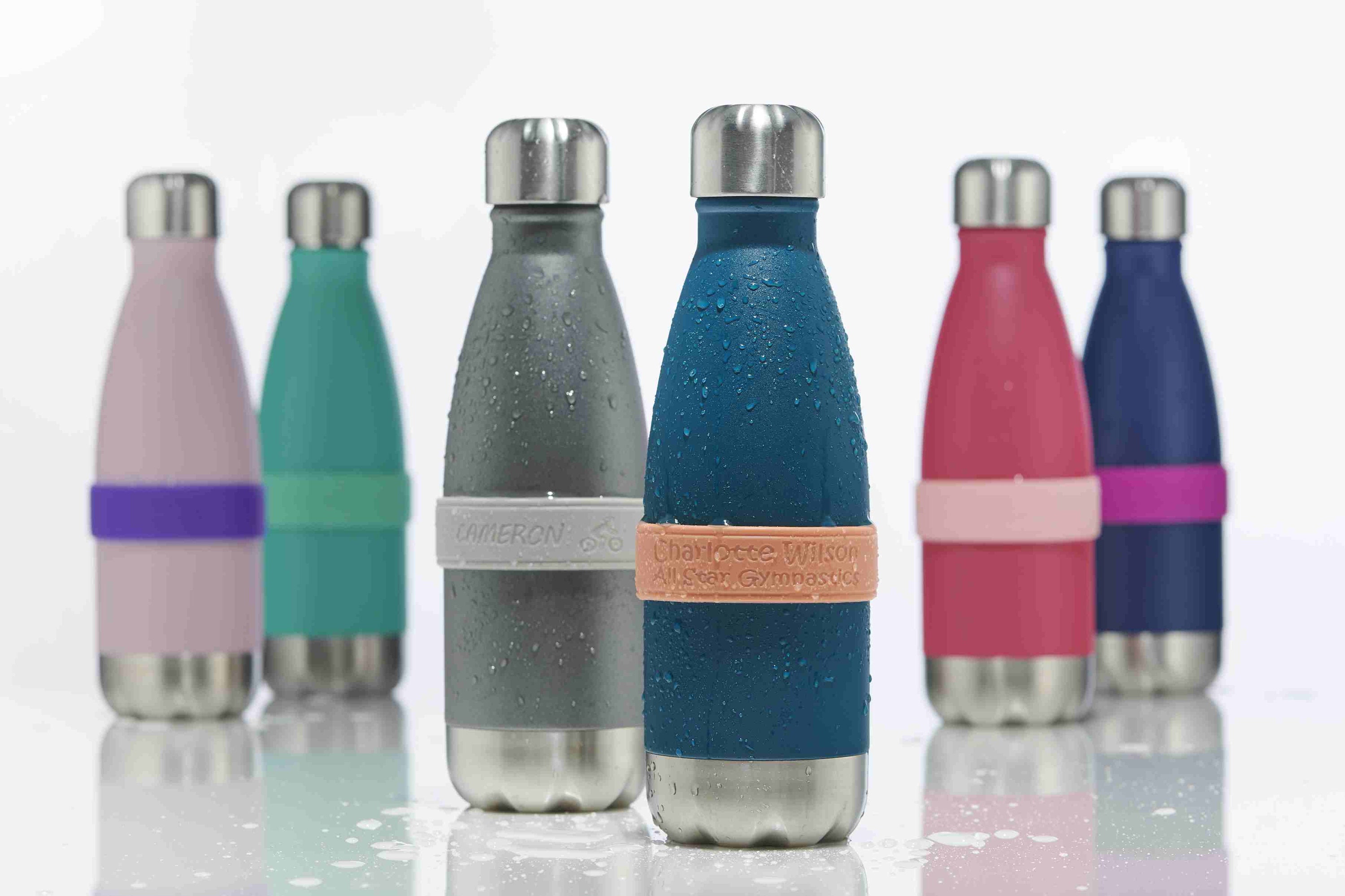 Personalised Bottle Band / Silicone Name Bands for Bottles / Etsy UK