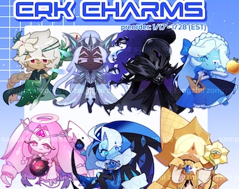 PREORDER - CRK Acrylic Charms White Lily/Silent Salt/Elder Faerie/Shadow milk/Pure Vanilla/Eternal Sugar/Lady in Azure