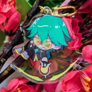 HEARTSTEEL Ezreal 2.5in double-sided acrylic keychain charm