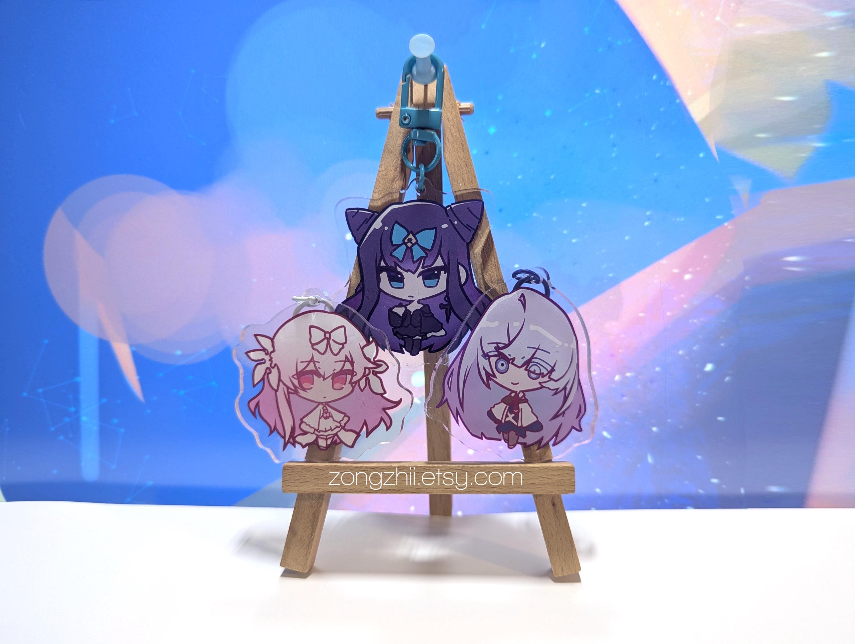 Arcaea 2in Hikari/tairitsu/insight Double-sided Acrylic Keychain