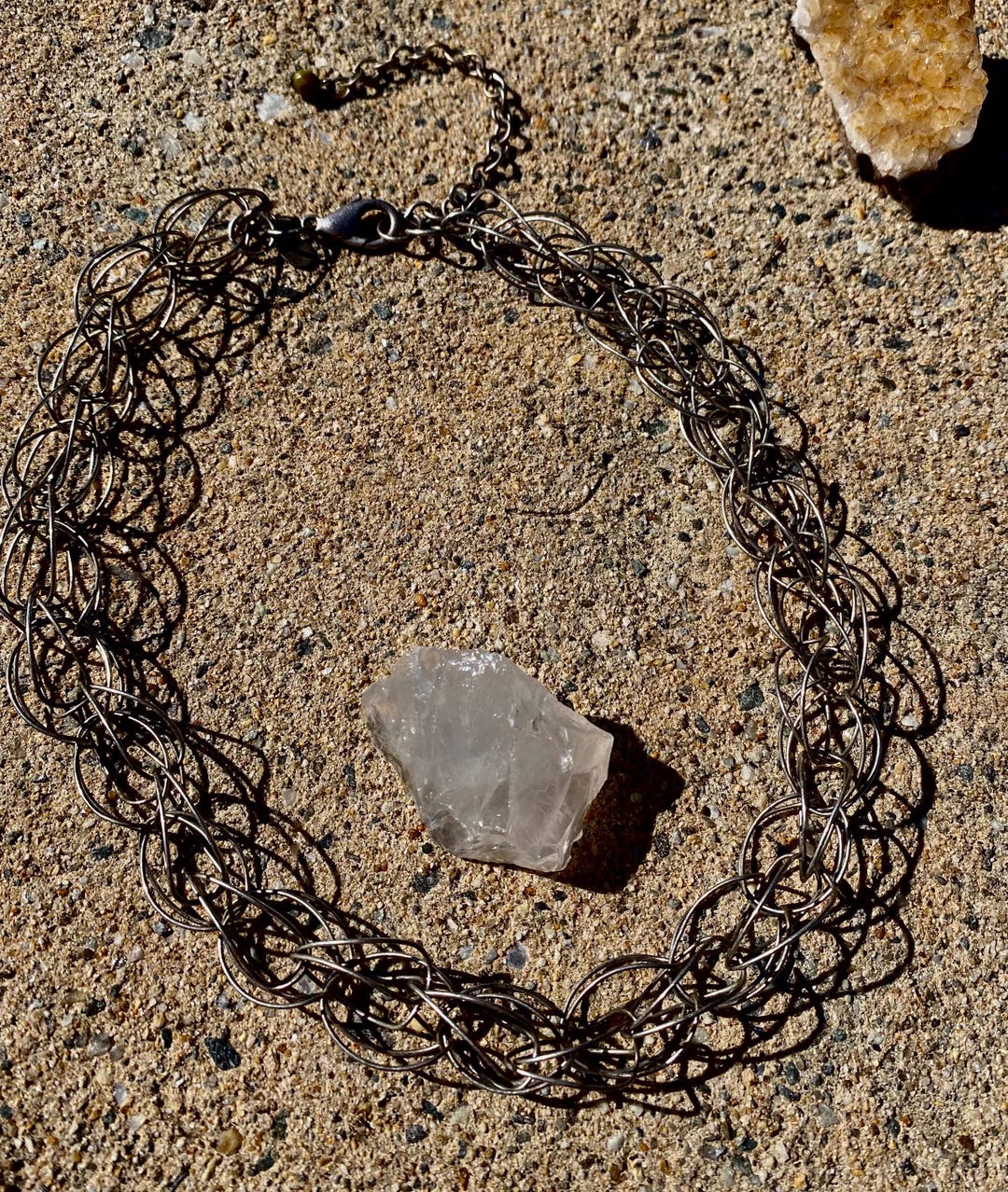 Silver Bubble Chain Necklace - Etsy