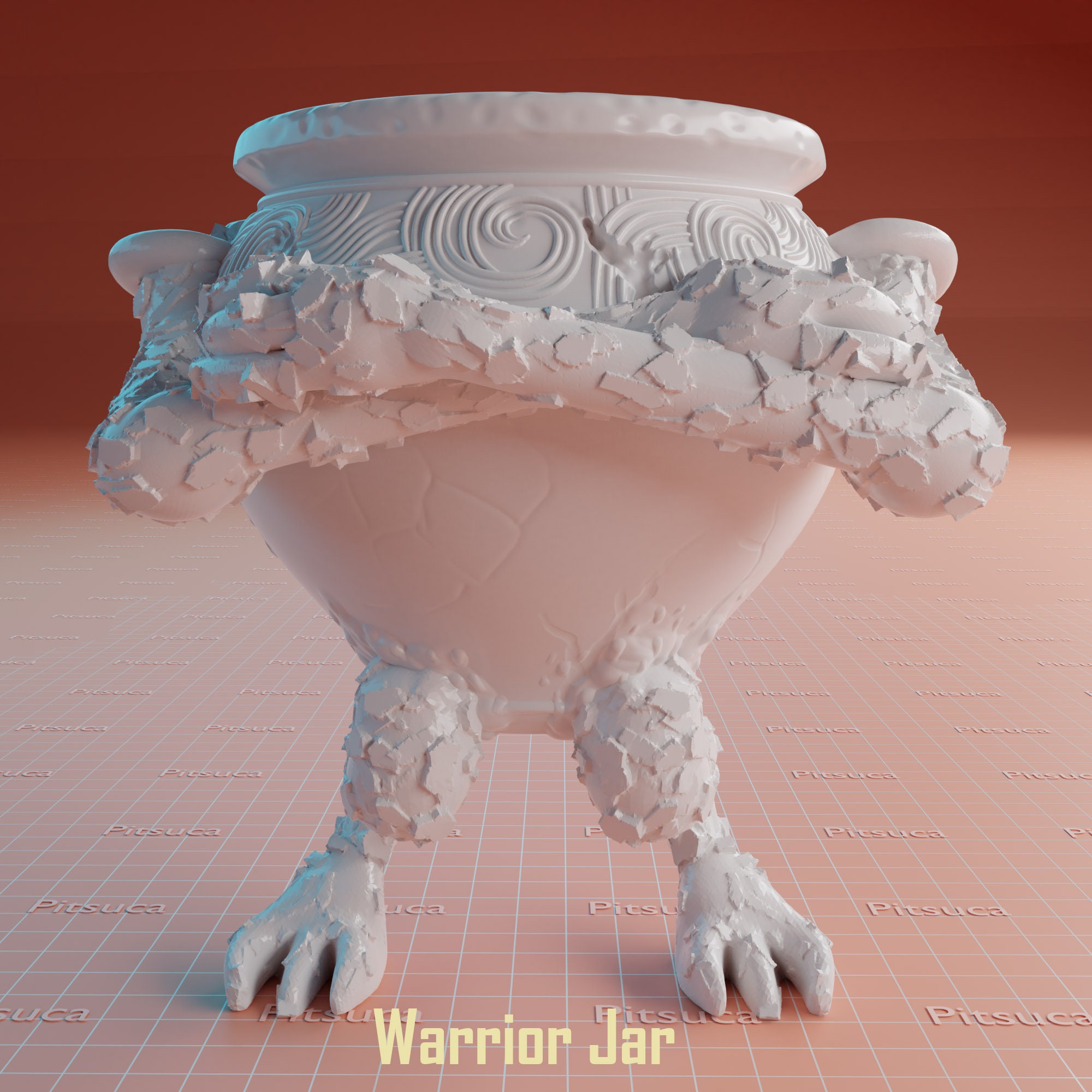 Warrior Jar From Elden Ring STL Etsy UK