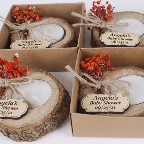 Handmade Baby Shower Candle Favors Wedding Bulk Favors Etsy