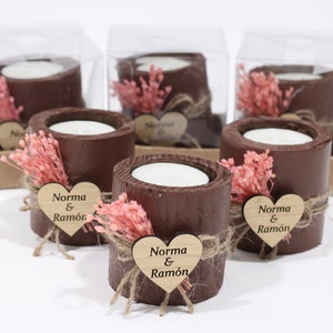 Wedding Party Favors for Guests in bulk, Bulk Wedding Favors, Rustic Wedding Favors, Bridal Shower Favors, Tealight Holders, Thank You Favor