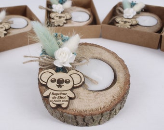 Baptism Party Favors for Guests in bulk | Christening Bulk Favors | 1st Birthday Favors | Tealight Holders |  Baby Shower Favors