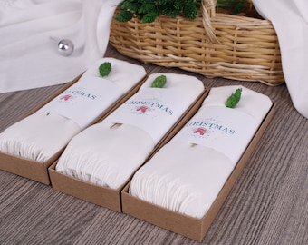 Xale de Natal em Pashmina, Xale de Ano Novo, Lenço de Boas Festas, Xale Personalizado, Envoltório de Pashmina, Xales para Casamento, Lenços para Casamento