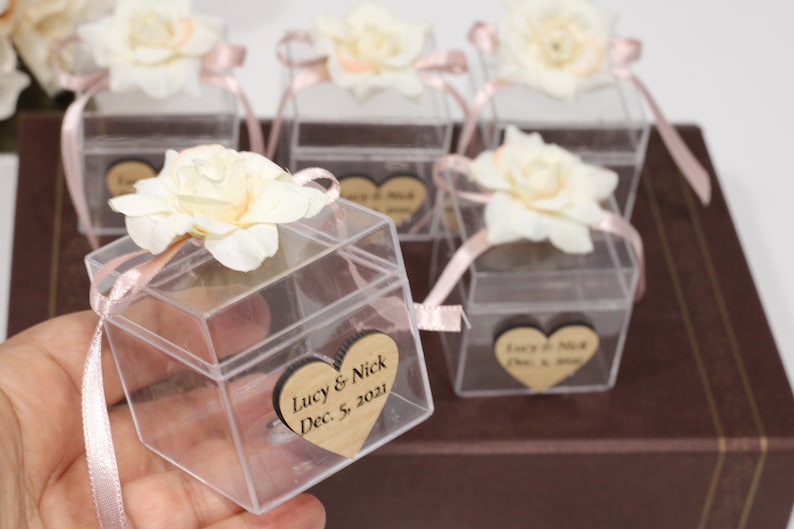 50 Pcs FREE SHIPPING Wedding Bulk Favor Boxes Wedding Mica Etsy