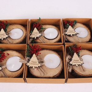 Christmas gifts for family, friends, coworkers, happy holiday gifts, new year gifts, Xmas, Noel, Christmas candle holder bulk, bulk Christmas favors, coworker Christmas gifts, Christmas Candle, Merry Christmas tealight holders