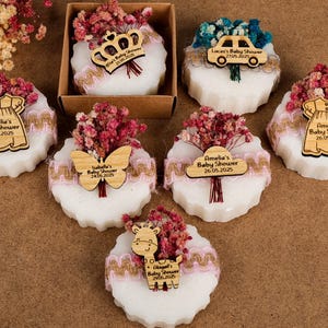 Babypartybevorzugungen Naturseife | Baby-Dusche Seife Gastgeschenke, handgemachte Seife, Taufe Gastgeschenke, duftende Seife, erste Geburtstag, Baby Boy, Baby Girl