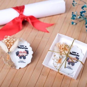Graduation Party, Epoxy Magnet Favors, Graduation Favors, Class of 2025, Custom Fridge Magnet, 2025 Graduation Magnet, College Graduation