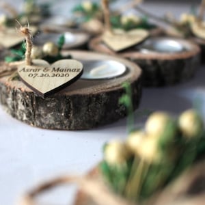 Wedding Party Favors for Guests in bulk Wedding Bulk Favors Wedding Rustic Favors Unique Favors Tealight Holders Thank You Favor image 8