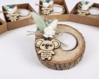 Baptism Party Favors for Guests in bulk | Christening Bulk Favors | 1st Birthday Favors | Tealight Holders |  Baby Shower Favors