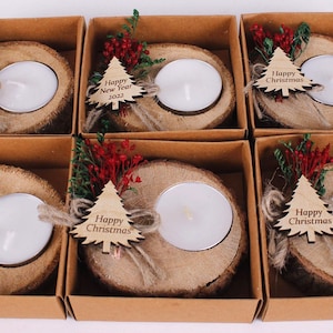 Christmas gifts for family, friends, coworkers, happy holiday gifts, new year gifts, Xmas, Noel, Christmas candle holder bulk, bulk Christmas favors, coworker Christmas gifts, Christmas Candle, Merry Christmas tealight holders