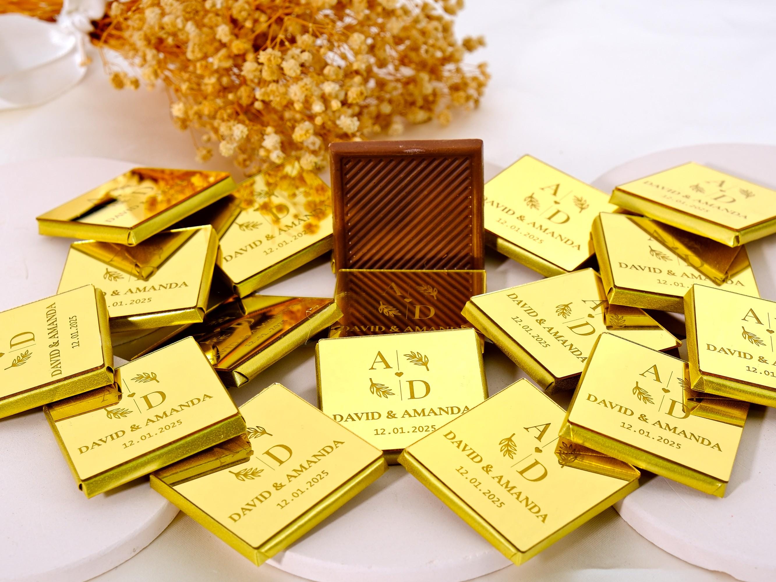 Wedding Chocolate Favors, Thank You Chocolate, Wedding Guest Favor Wedding Chocolate Favors, Thank You Chocolate, Wedding Guest Favor