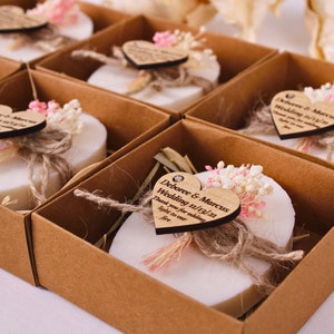 Wedding Scented Soap Bulk, Personalized Wedding Favors for Guests, Bridal Shower Soap Favors, Soap Gifts, Soap Favors Wedding, Handmade Soap