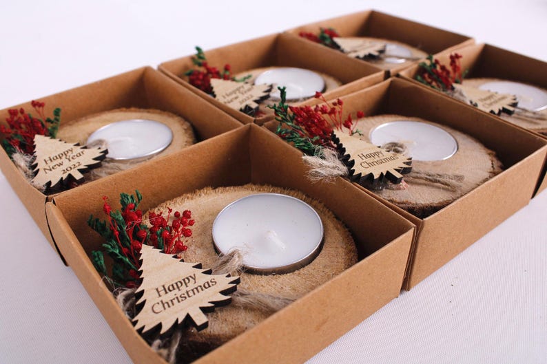 Christmas gifts for family, friends, coworkers, happy holiday gifts, new year gifts, Xmas, Noel, Christmas candle holder bulk, bulk Christmas favors, coworker Christmas gifts, Christmas Candle, Merry Christmas tealight holders