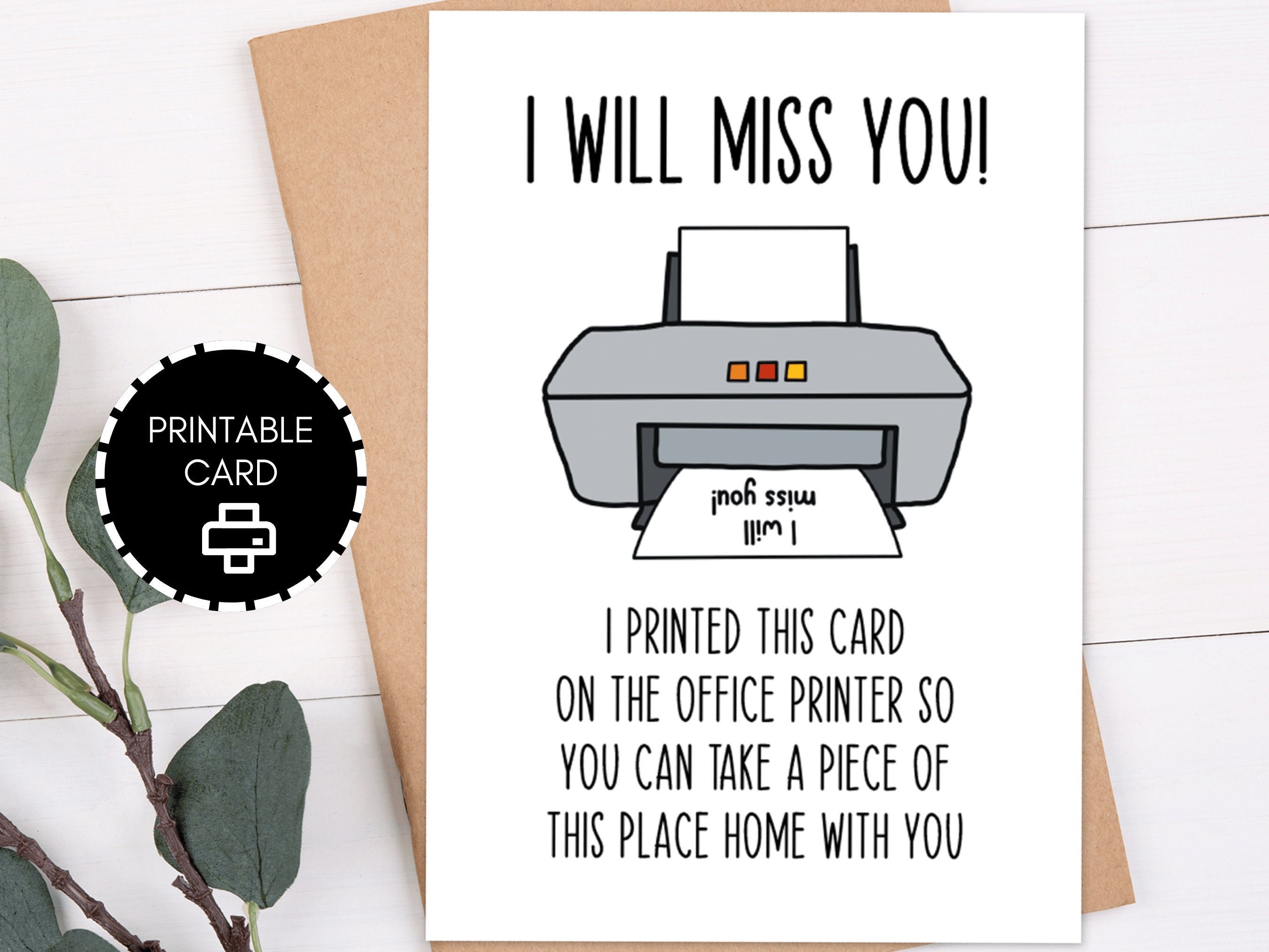 Printable Going Away Card for Coworker Funny Goodbye Gift Etsy Printable Going Away Card for Coworker Funny Goodbye Gift Etsy