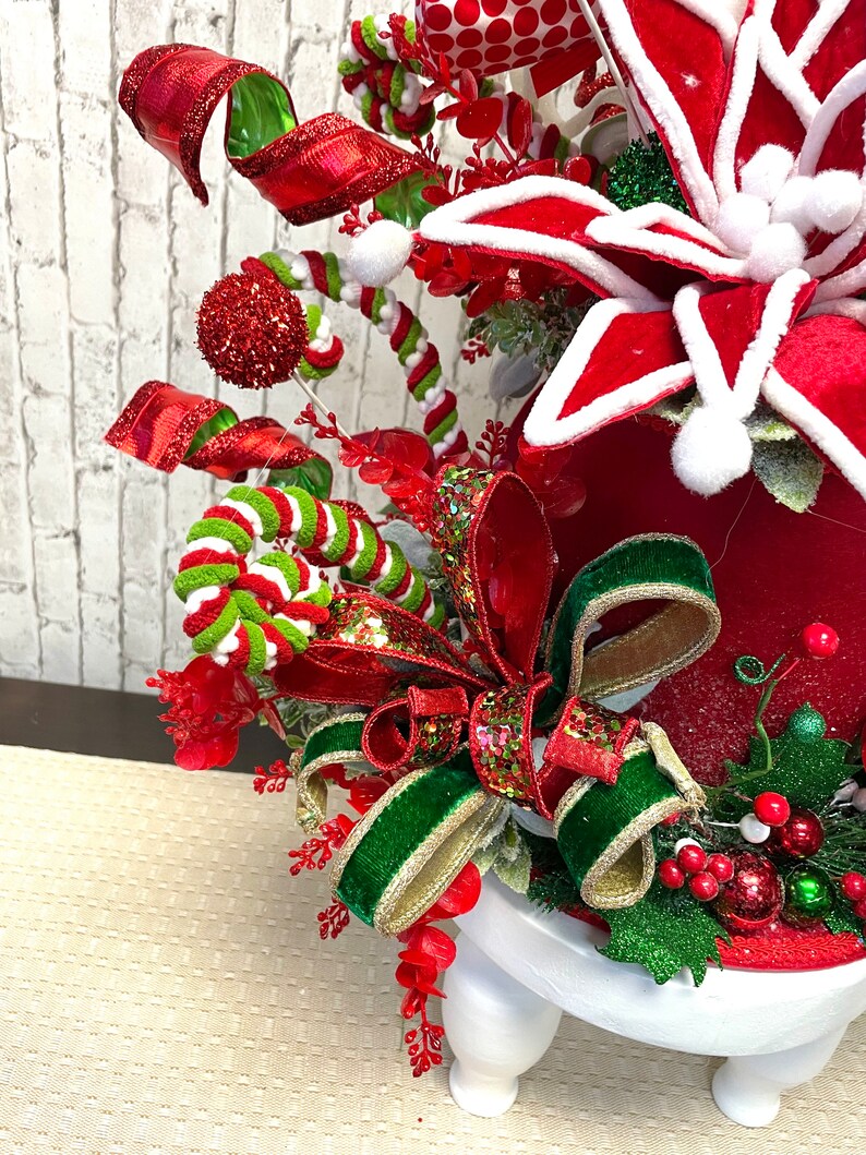 Christmas Tree Topper, Traditional Color Christmas Tree Topper