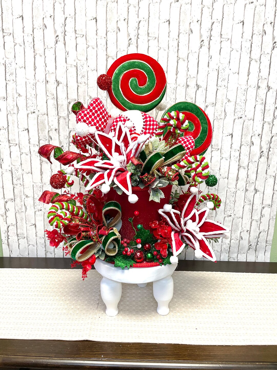 Christmas Tree Topper, Traditional Color Christmas Tree Topper