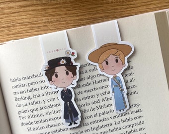 Mary Poppins / Winifred Banks Magnetic Bookmark - Magnetic Bookmark Mary Poppins / Winifred Banks / Bookmark