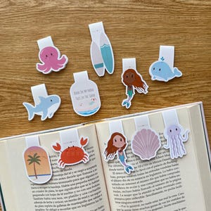 Summer Magnetic Bookmark - Magnetic Bookmark / Book Point