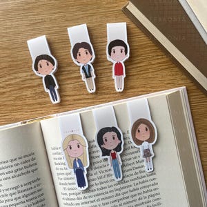 Friends Magnetic Bookmark - Monica, Rachel, Phoebe, Chandler, Joey, Ross