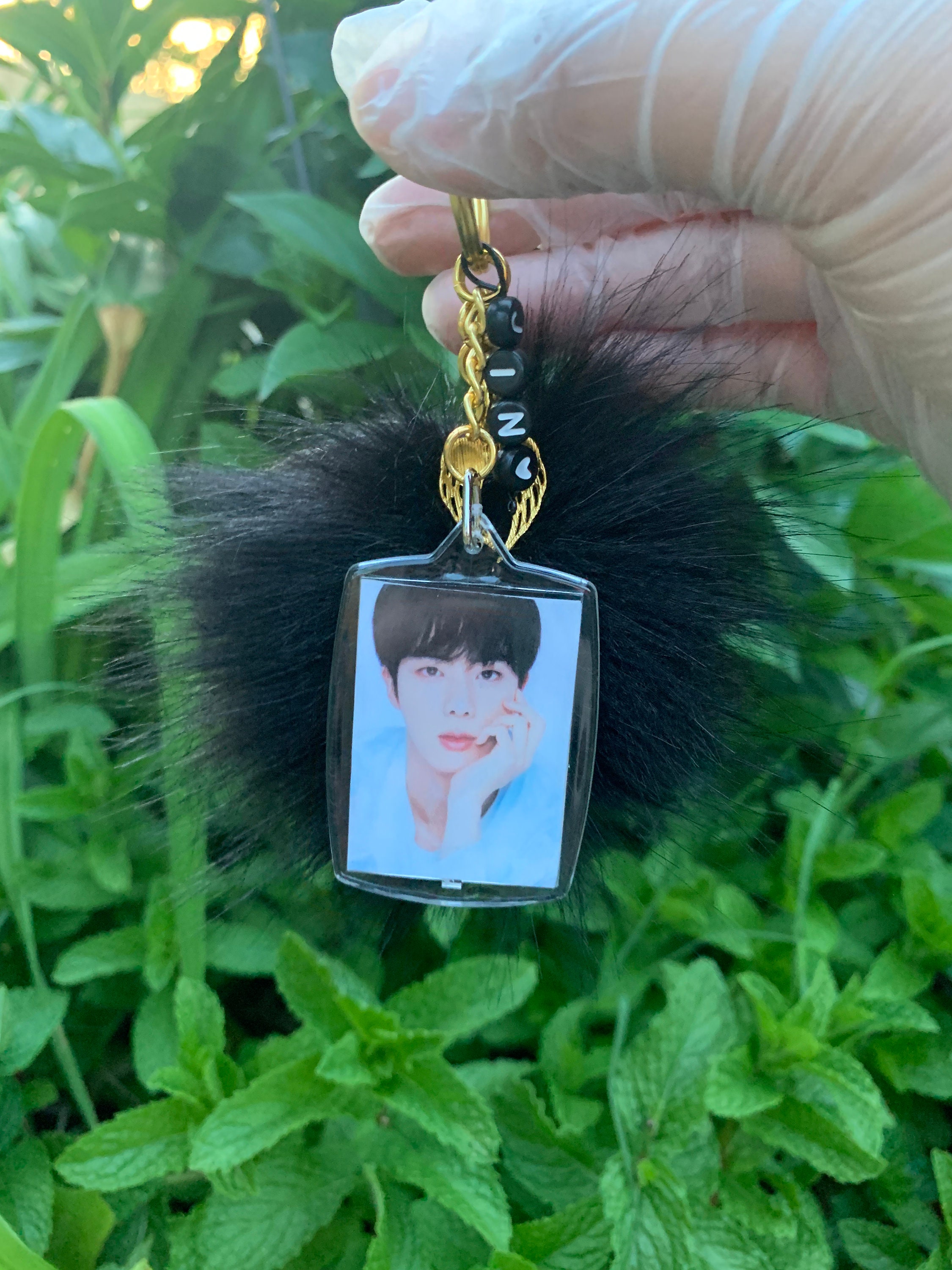 BTS Jin Keychain Etsy