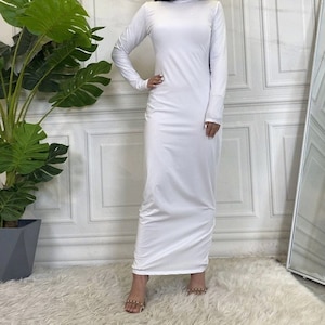 Long sleeve under dress slip top