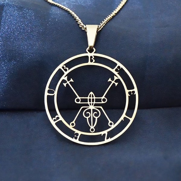 Pendant and Seal of Beelzebub (GOETIA) minor key lemegeton prince and lord of the flies