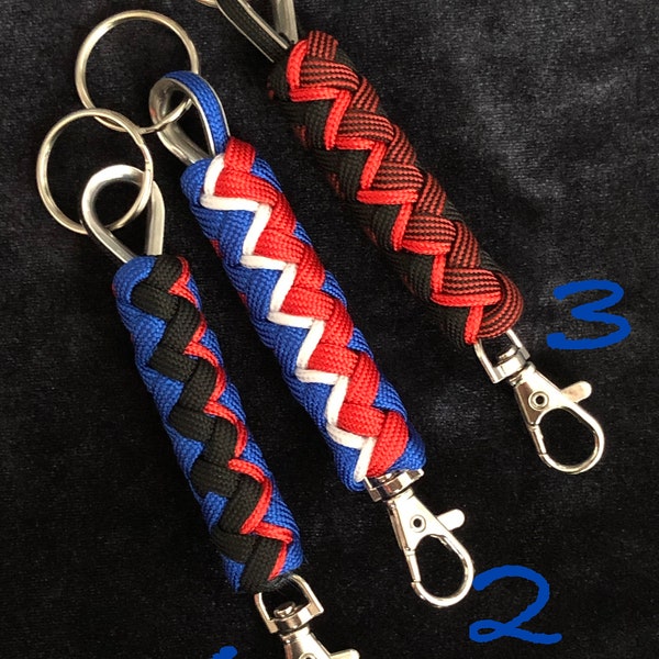 Key fob GAUCHO KNOT Keyring Paracord